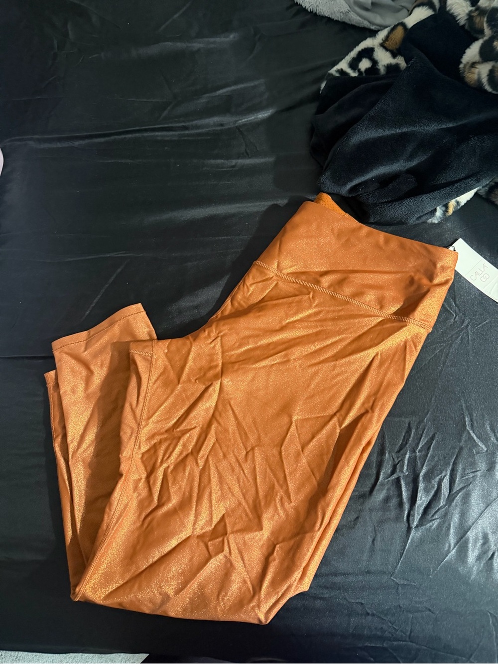 CALIA by Carrie Underwood Rust Orange High-Waist Leggings